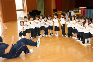 体操教室　たのしかったね　ー跳び箱ー　りす