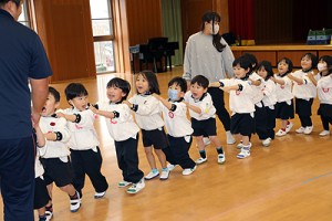 体操教室　たのしかったね　ー跳び箱ー　りす