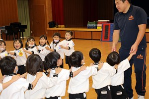 体操教室　たのしかったね　ー跳び箱ー　りす