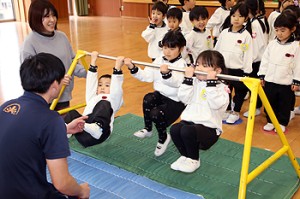 体操教室　楽しかったね　ひまわり