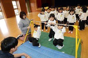 体操教室　楽しかったね　ひまわり