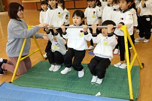 体操教室　楽しかったね　ひまわり