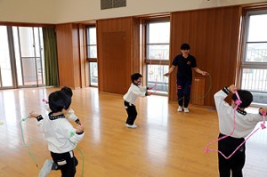 体操教室　がんばったね　さくら