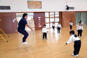 体操教室　がんばったね　たんぽぽ