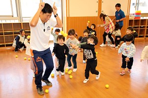 体操教室　楽しかったね　ひよこ