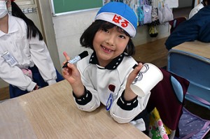 小学校で交流会が行われました　