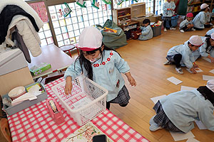 カードめくり競走　ばら・さくら