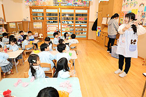 ジュースの制作　りす