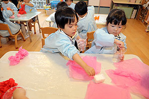 ジュースの制作　りす