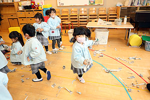 新聞あそびたのしかったね　ぱんだ