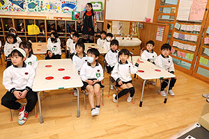 科学教室「色の不思議」　A・B・C