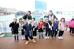 お別れ遠足で名古屋港水族館に行きました　年長組  NO.2