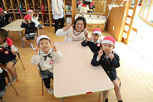 元気に新学期がスタート！　年中
