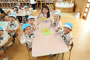 元気に新学期がスタート！　年中