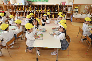 元気に新学期がスタート！　年中