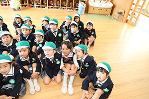 元気に新学期がスタート！　年長