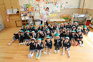 元気に新学期がスタート！　年長