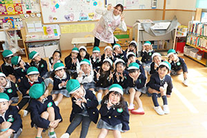 元気に新学期がスタート！　年長