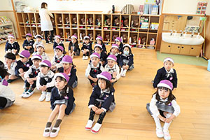元気に新学期がスタート！　年長