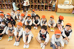 元気に新学期がスタート！　年長