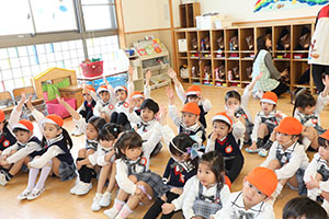 元気に新学期がスタート！　年長
