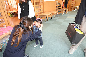 令和7年度　入園式が行われました　　ひよこ・あひる・ぺんぎん
