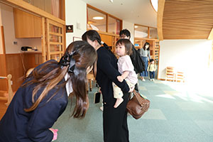 令和7年度　入園式が行われました　　ひよこ・あひる・ぺんぎん