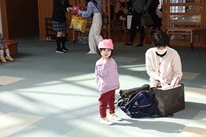 令和7年度　入園式が行われました　　ひよこ・あひる・ぺんぎん