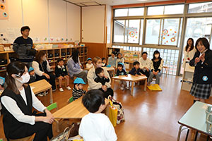 令和7年度　入園式が行われました　　ひよこ・あひる・ぺんぎん