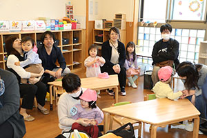令和7年度　入園式が行われました　　ひよこ・あひる・ぺんぎん