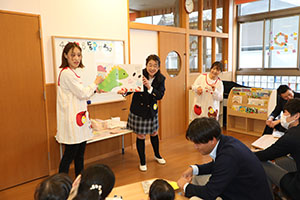 令和7年度　入園式が行われました　　ひよこ・あひる・ぺんぎん