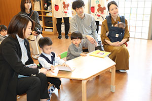 令和7年度　入園式が行われました　　ひよこ・あひる・ぺんぎん