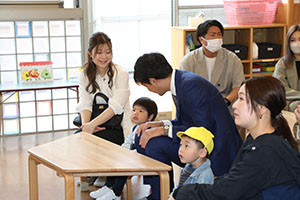 令和7年度　入園式が行われました　　ひよこ・あひる・ぺんぎん