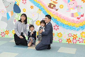 令和7年度　入園式が行われました　　ひよこ・あひる・ぺんぎん
