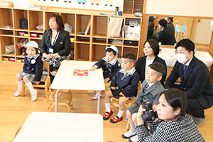 令和7年度　入園式が行われました　　NO.2