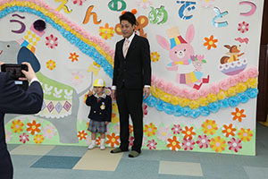 令和7年度　入園式が行われました　　NO.1