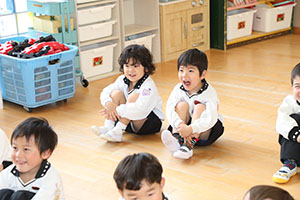 年中組さんの保育活動の様子です　NO．1