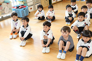 年中組さんの保育活動の様子です　NO．1