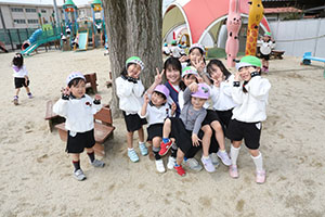 元気いっぱい園庭遊び　B・C・D・すみれ・さくら