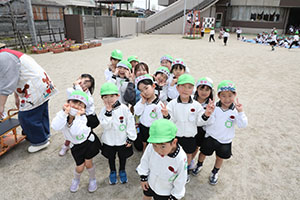 元気いっぱい園庭遊び　B・C・D・すみれ・さくら