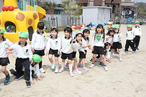 元気いっぱい園庭遊び　B・C・D・すみれ・さくら