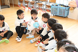 自己紹介ばくだんゲーム　ばら