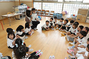 自己紹介ばくだんゲーム　ばら