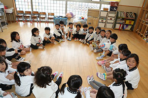 自己紹介ばくだんゲーム　ばら