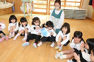 自己紹介ばくだんゲーム　ばら