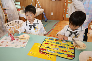 給食おいしかったね　　ぺんぎん・ひよこ・年少組　NO．2