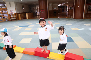 サーキット遊び楽しかったね　年少組