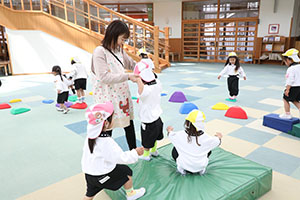 サーキット遊び楽しかったね　年少組