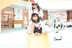 サーキット遊び楽しかったね　年少組