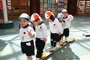 サーキット遊び楽しかったね　年少組